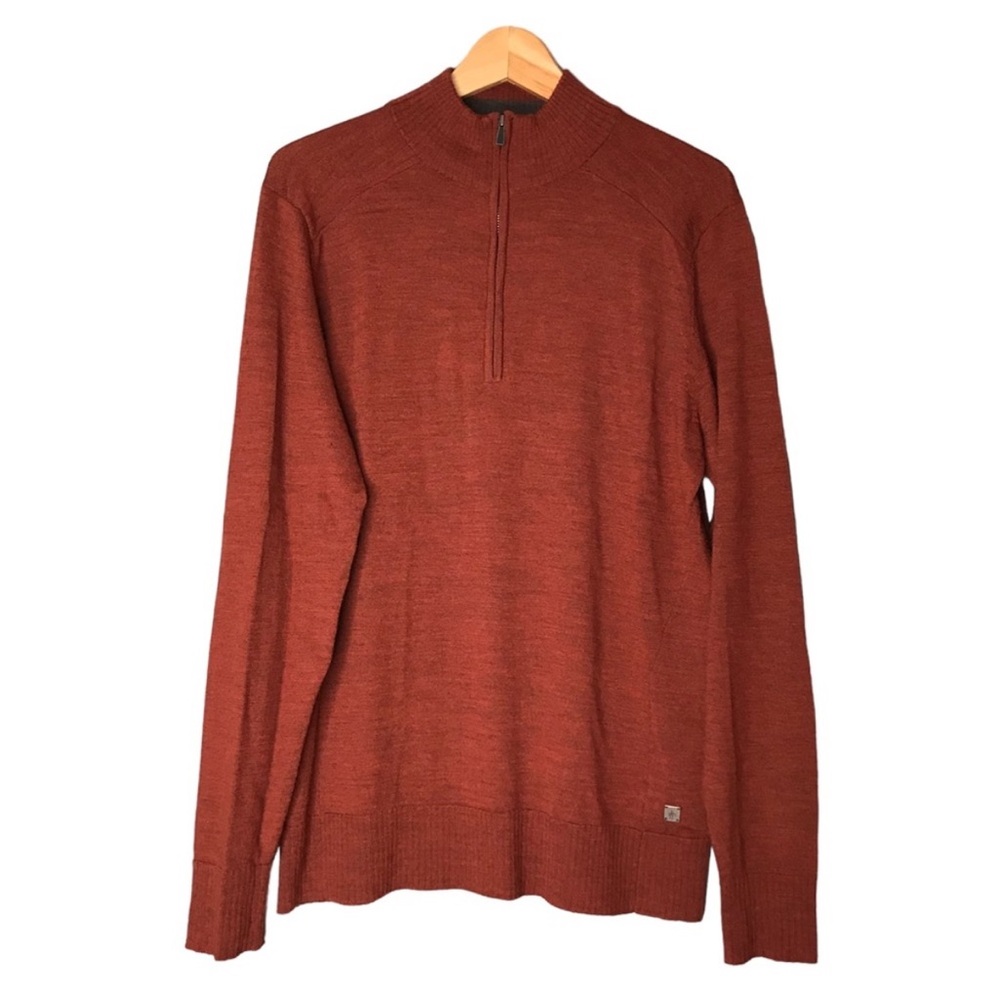 Smartwool Men’s Kiva Ridge Merino Wool Blend Half Zip Pullover Sweater Medium